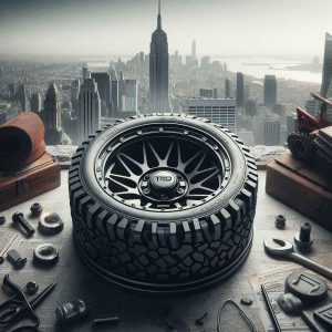 image of toyota tacoma 16" trf pro wheels and rims