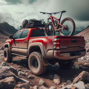 toyota tacoma used for hauling on roigh roads